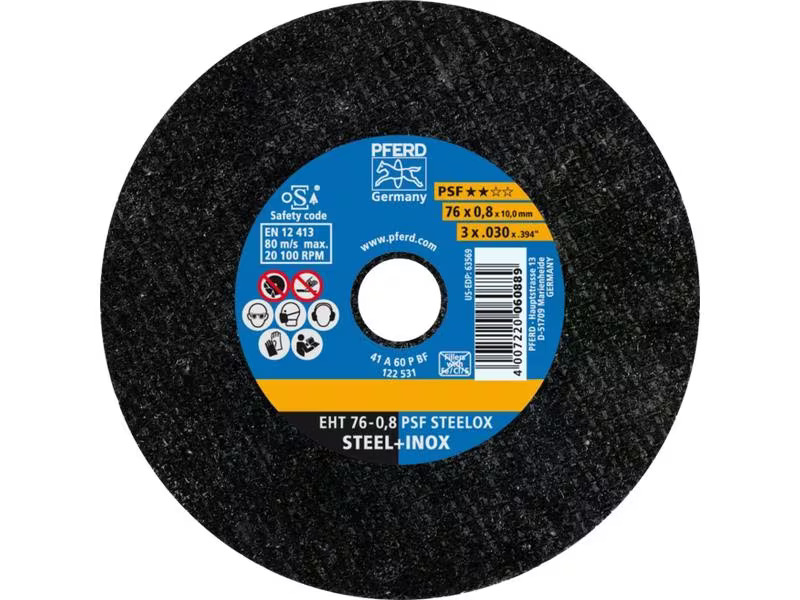 Pferd Trennscheibe EHT 76 x 0.8 x 10 mm gerade