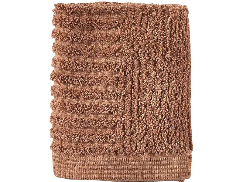 Zone Denmark Waschlappen Classic 30 x 30 cm, Terracotta