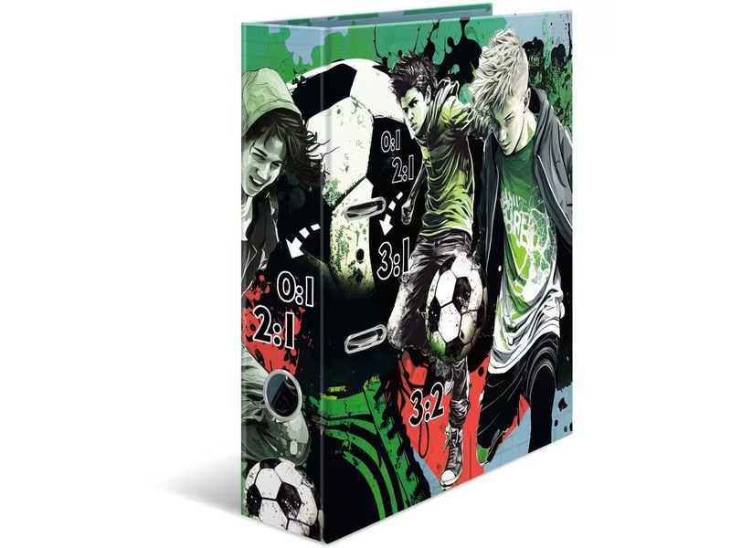HERMA Ordner Street Soccer A4, 7 cm