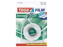 tesa Handabroller invisible 19 mm x 33 m, Transparent, 1 Rolle