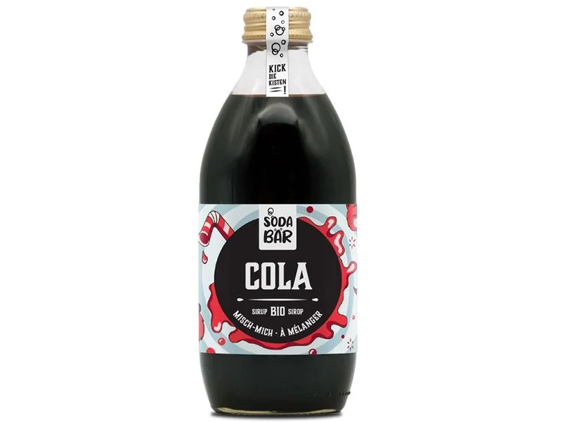SodaBär Bio-Sirup Cola Bio 330 ml