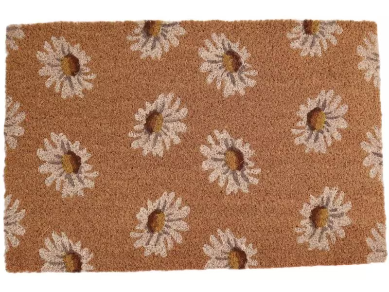 CHALET Fussmatte Gänseblümchen 58 cm x 38 cm