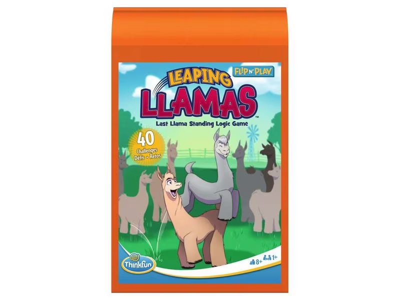 Thinkfun Knobelspiel Flip n' Play – Leaping Llamas