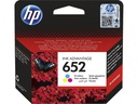 HP Tinte Nr. 652 (F6V24AE) Cyan/Magenta/Yellow