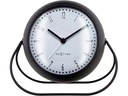 NeXtime Klassischer Wecker Bubble Schwarz