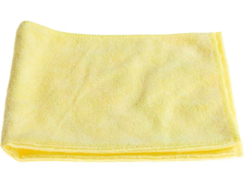 Edi Baur Mikrofaser-Reinigungstuch Universal 5 Stück, Gelb