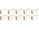 Edi Baur Schwamm Basic 10 Stück, Gelb/Weiss