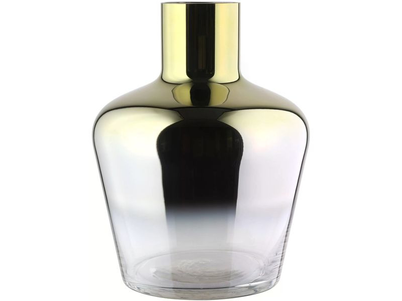 EGLO Leuchten Vase Sirannana 32 cm, Gold/Transparent