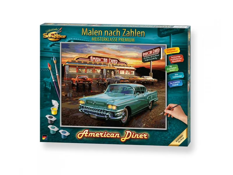 Schipper Malen nach Zahlen American Diner