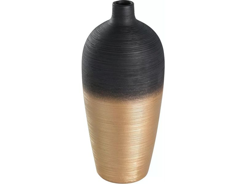 EGLO Leuchten Vase Saryksu 28 cm, Gold/Schwarz