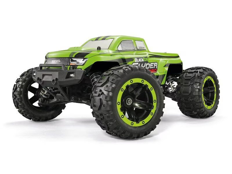 Blackzon Monster Truck Slyder MT Turbo 4WD Brushless Grün, RTR, 1:16