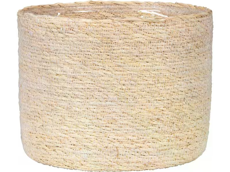 scheurich Pflanzengefäss mit Folie 17 x 16 cm,  Weiss