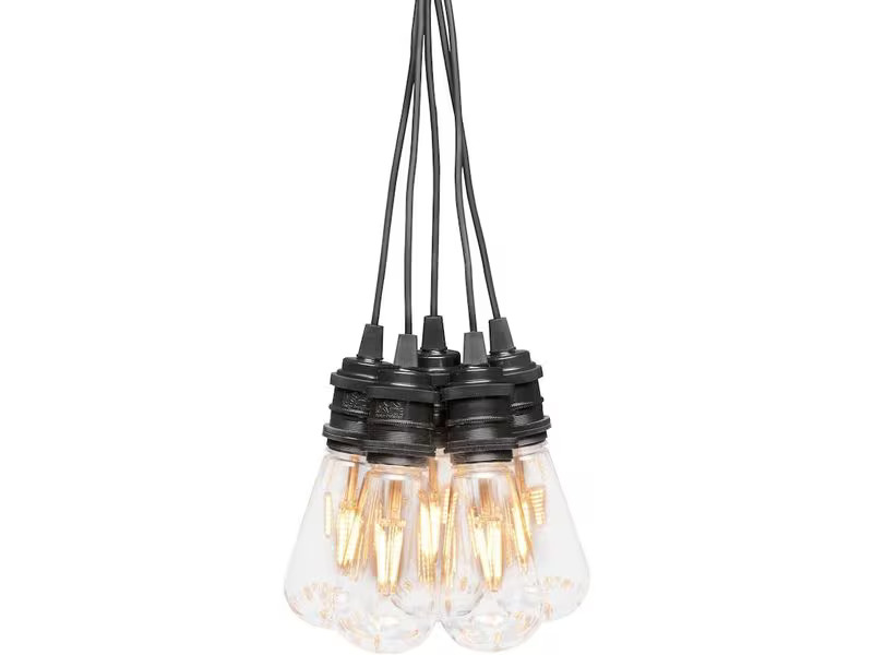 Konstsmide Lichterkette Basis-Set 2351, 10 LEDs, Transparent