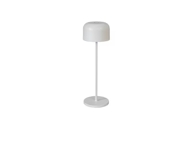 Konstsmide Tischleuchte Lille USB, 2200 / 2700 K, 3.5 W, Weiss