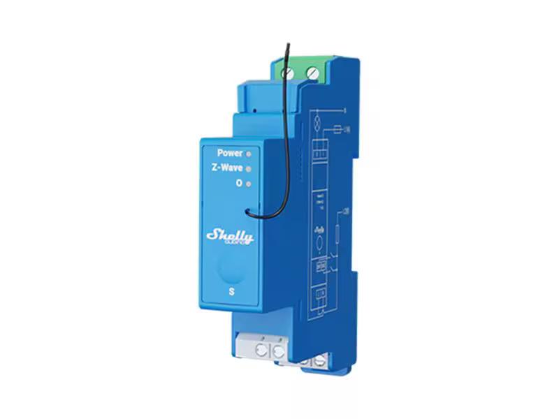 Shelly WLAN-Schaltaktor Qubino Wave PRO 1, Z-Wave