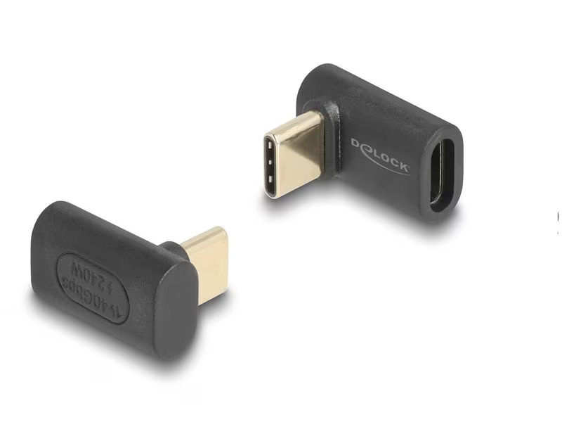 Delock USB-Adapter 8K 60 Hz, PD3.1, USB-C Buchse - USB-C Stecker