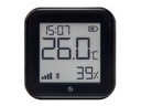 Shelly WLAN-Luftfeuchte- und Temperatursensor H&amp;T Gen3, Schwarz