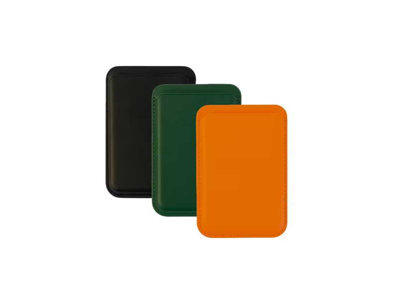 4smarts Wallet RFID 3er Set Schwarz/Grün/Cognac