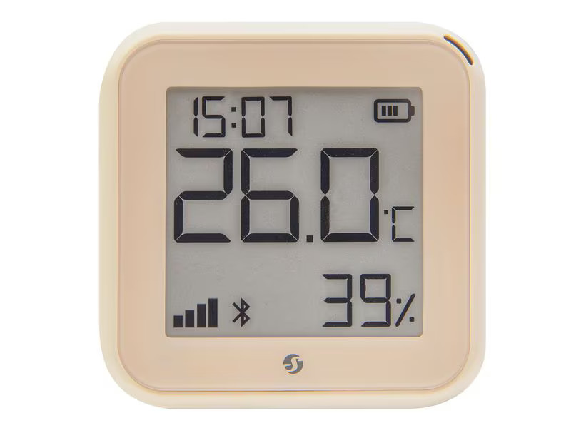 Shelly WLAN-Luftfeuchte- und Temperatursensor H&amp;T Gen3, Mocha