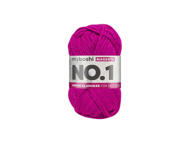 myBoshi Wolle Nr.1 Magenta 50 g, 55 m