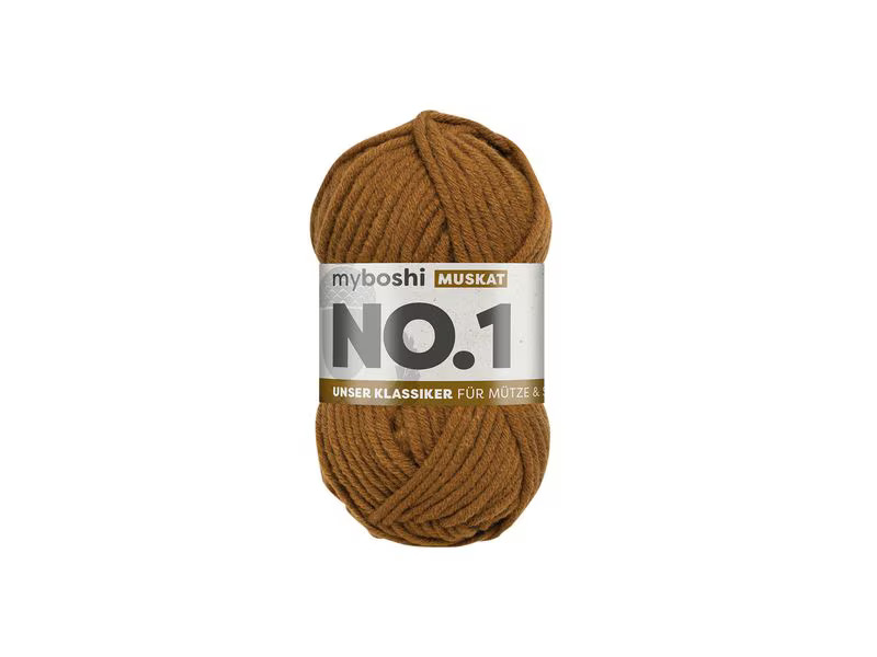 myBoshi Wolle Nr.1 Muskat 50 g, 55 m
