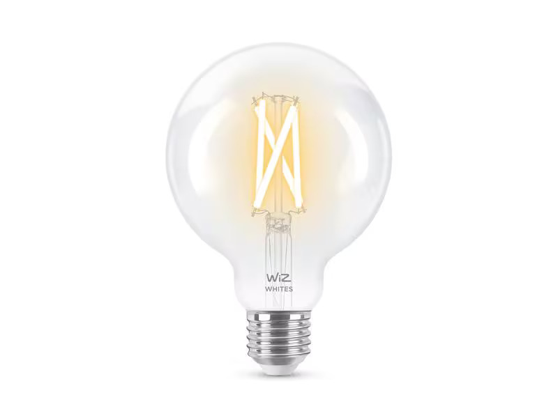 WiZ 7W (60W) E27 Tunable White Globe Filament Clear
