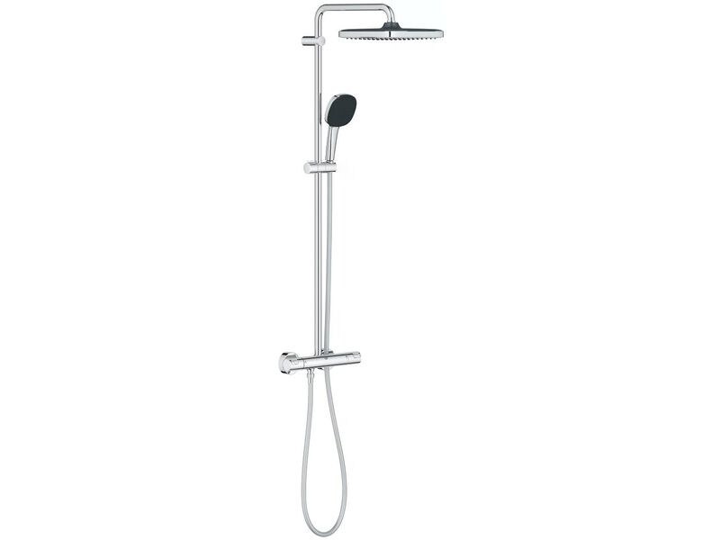 GROHE Duschsystem mit Thermostatbatterie Vitalio Comfort 250