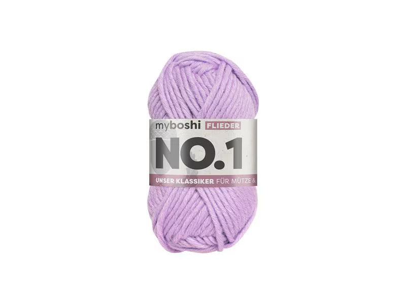myBoshi Wolle Nr.1 Flieder 50 g, 55 m