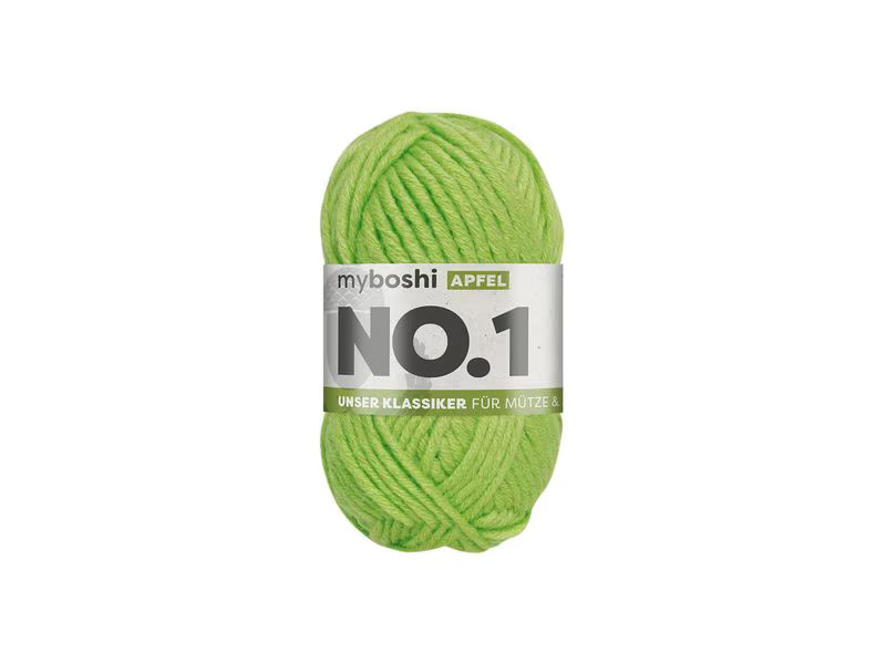 myBoshi Wolle Nr.1 Apfel 50 g, 55 m