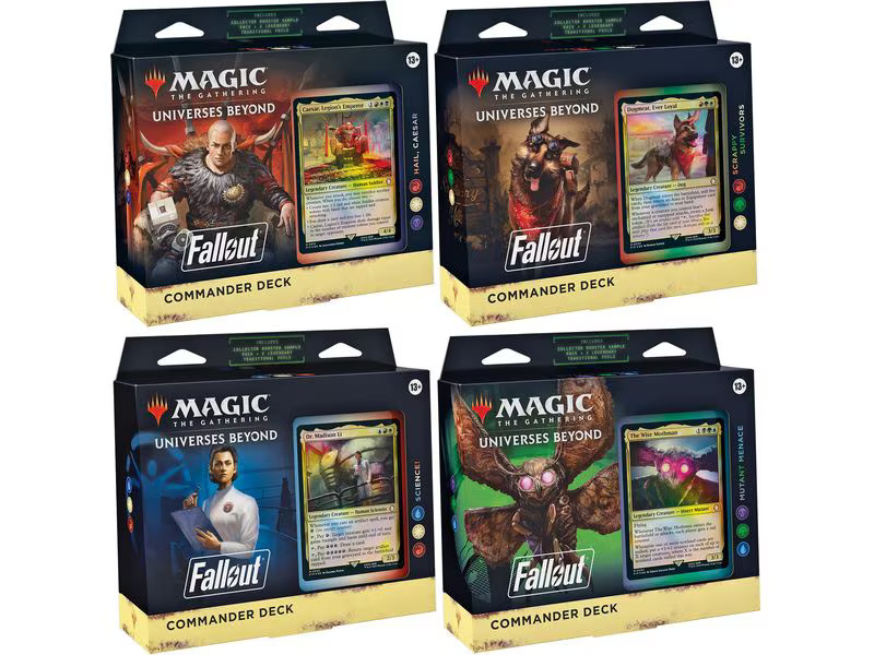 Magic: The Gathering Universes Beyond: Fallout – Commander Decks Display -EN-