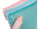 Exacompta EVA Chromaline Mesh Bag A5, Pastell, Farben assortiert