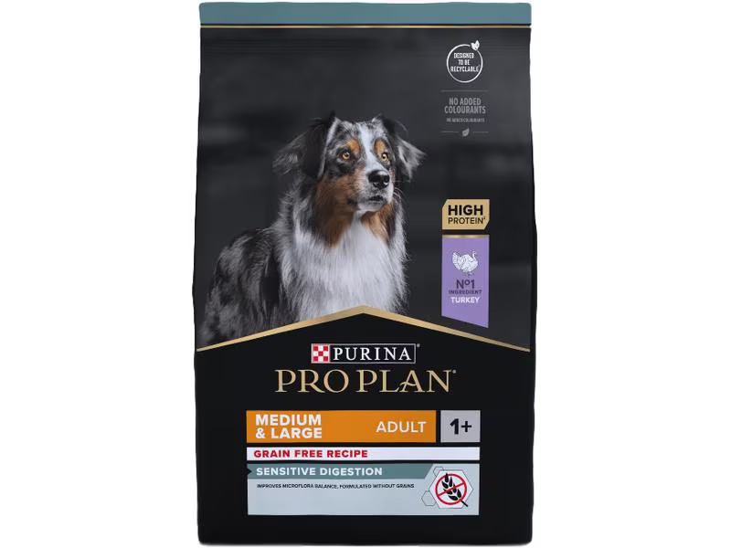 Purina Pro Plan Trockenfutter M/L Adult Sens. Dig. Grainfree Truth., 2.5 kg
