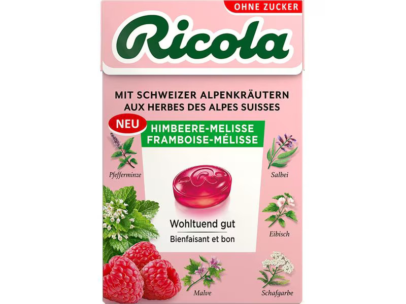 Ricola Bonbons Himbeere-Melisse 50 g