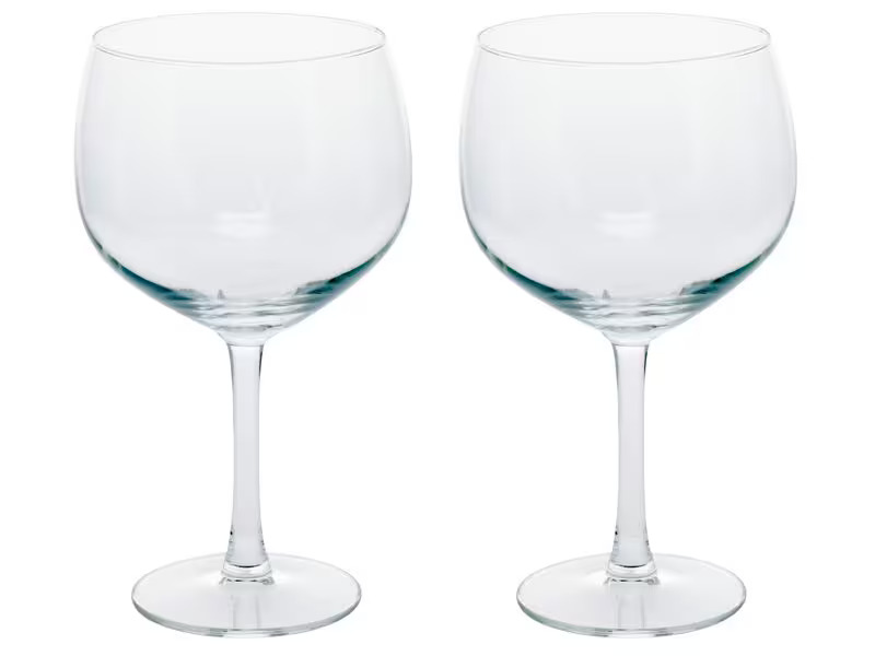 FURBER Gin Glas 650 ml, 2 Stück, Transparent