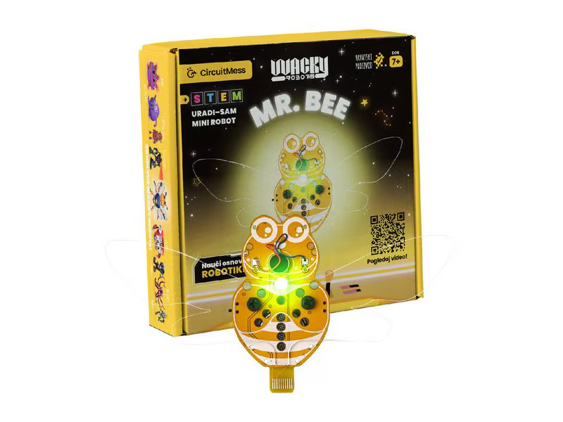 Circuit Mess Wacky Robots – Mr. Bee -EN-