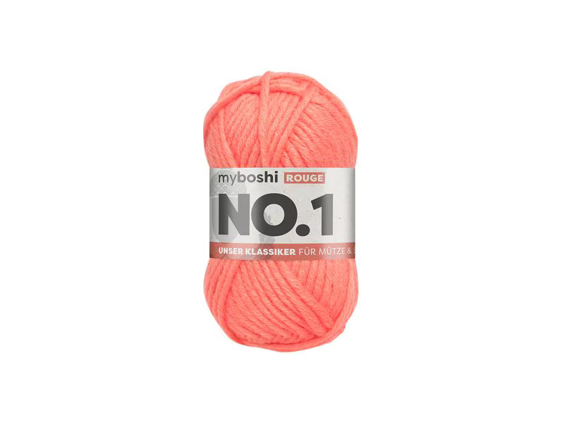 myBoshi Wolle Nr.1 Rouge 50 g, 55 m