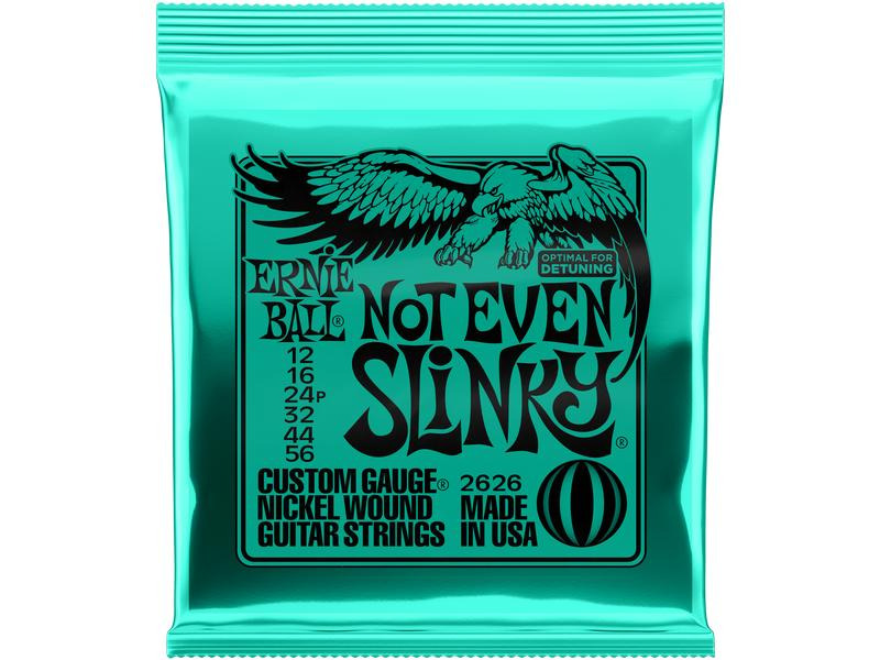 Ernie Ball Gitarrensaiten 2626 Slinky Nickel – Not Even 12 - 56