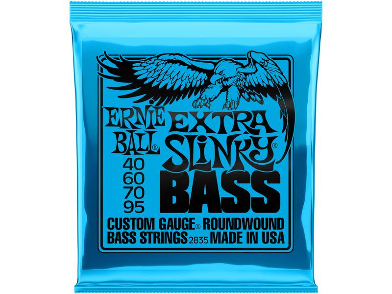 Ernie Ball Basssaiten 2835 Slinky Bass – Extra, 40-95