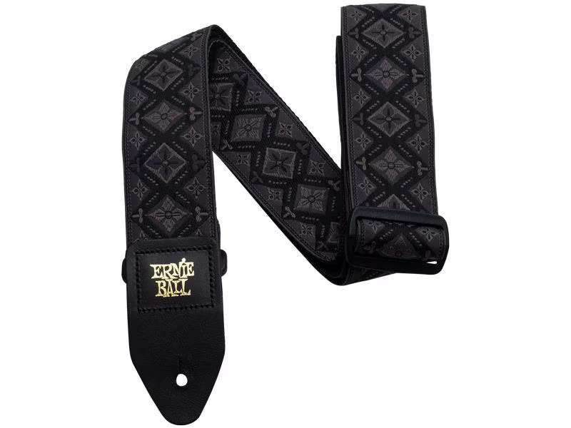 Ernie Ball Gitarrengurt Jacquard Regal Black