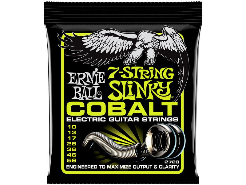 Ernie Ball Gitarrensaiten 2728 Slinky Cobalt – Regular 10-46