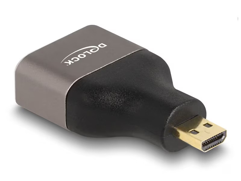 Delock Adapter 8K 60 Hz HDMI - Micro-HDMI (HDMI-D)