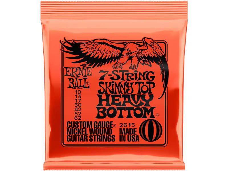 Ernie Ball Gitarrensaiten 2615 Slinky Nickel – STHB 10-62