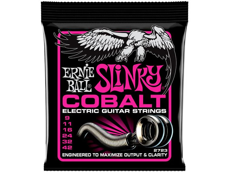 Ernie Ball Gitarrensaiten 2723 Slinky Cobalt – Super 09-42