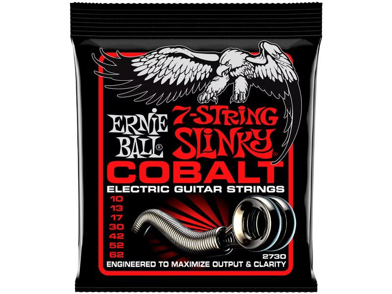Ernie Ball Gitarrensaiten 2730 Slinky Cobalt – Skinny 10-62