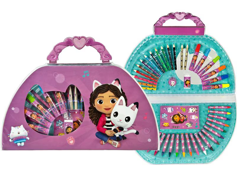 Undercover Malset Gabby's Dollhouse 51-teilig