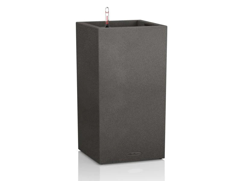 Lechuza Blumentopf Canto Säule, Schwarz