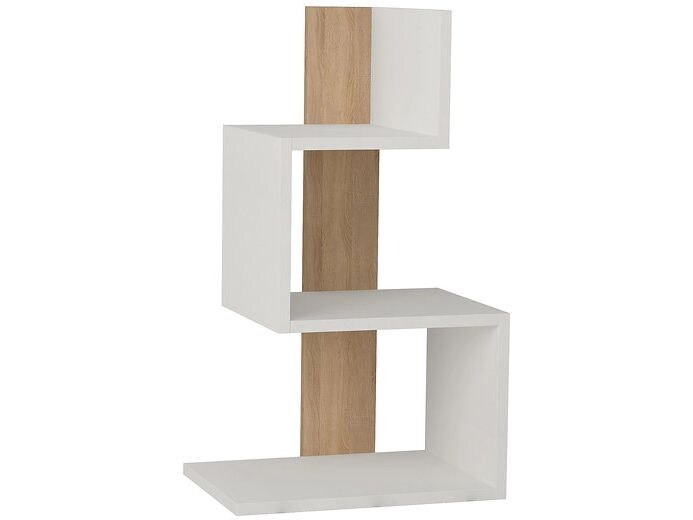 Woody Fashion Regal Rosie 42 x 72 x 30 cm, Nature/Weiss