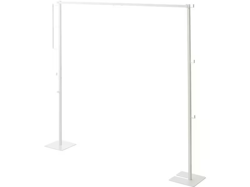 Yamazaki Garderobenständer Tower 160 x 175 cm, Weiss