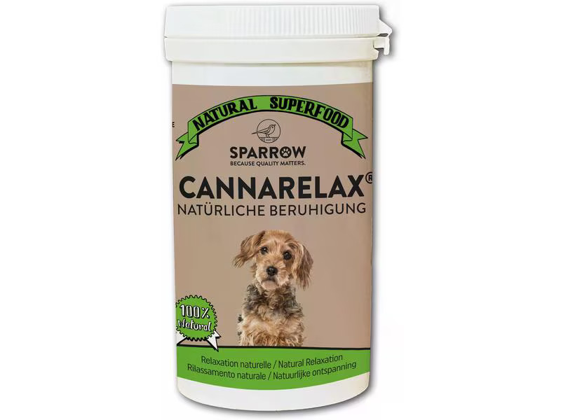 Sparrow Hunde-Nahrungsergänzung CannaRelax, 100 g