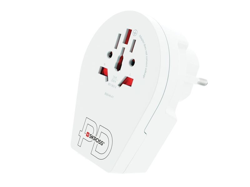 SKROSS Reiseadapter Country World / Europe, USB